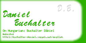 daniel buchalter business card